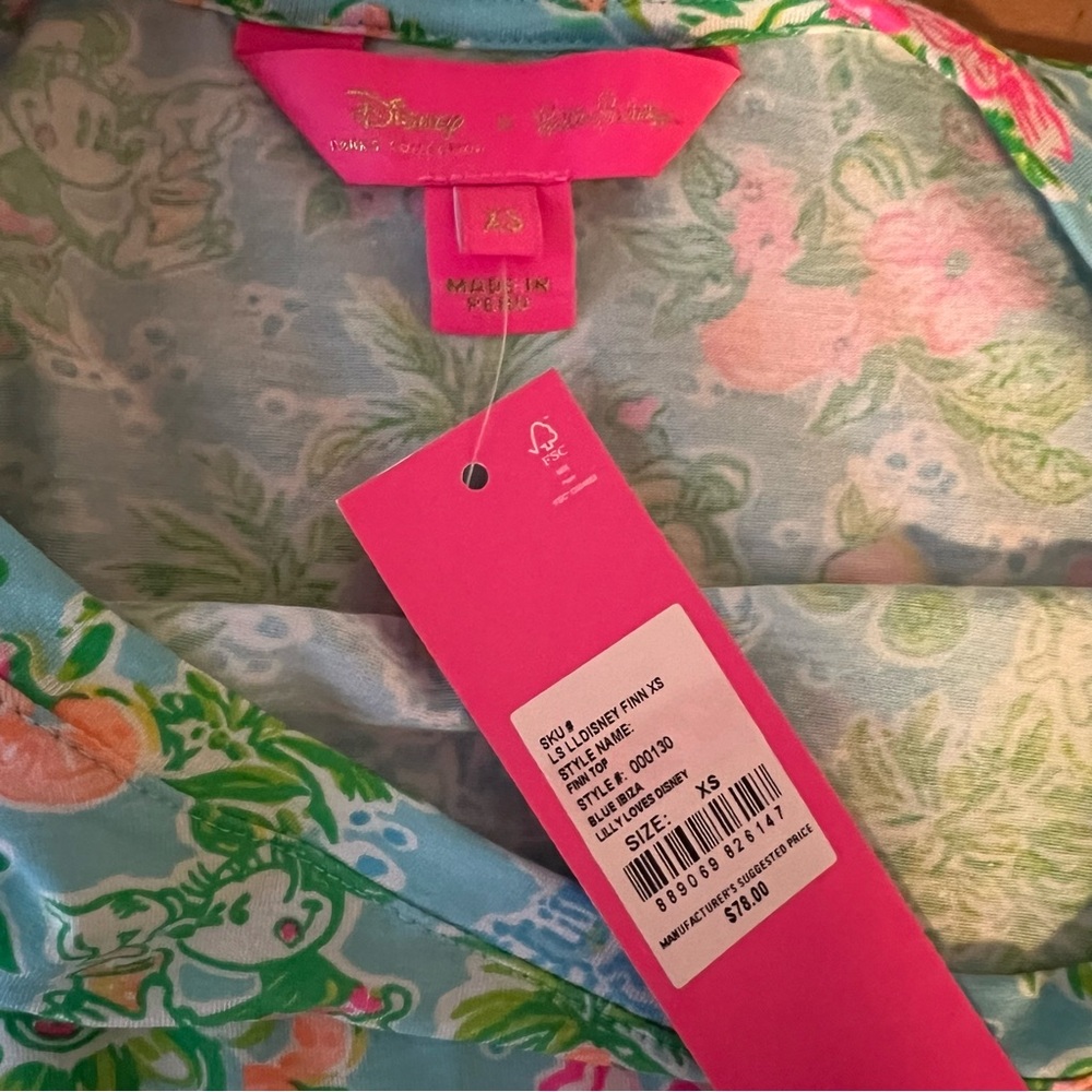 Lilly Pulitzer Lilly Loves Disney Top NWT - Picture 4 of 9
